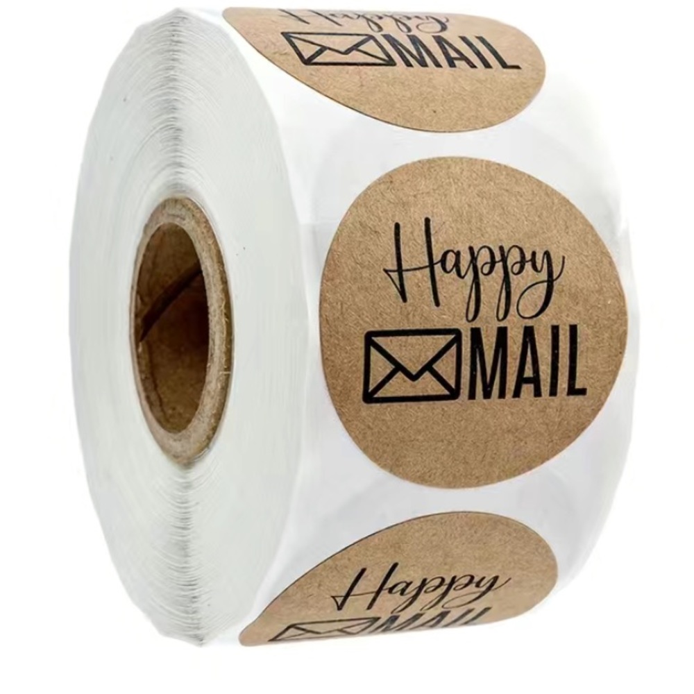 Happy mail stickers